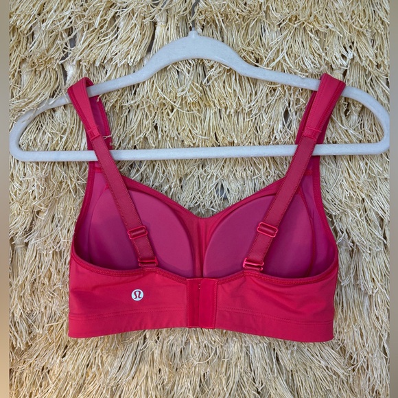 Lululemon💎LIKE NEW💎Ta Ta Tamer III 34D Cup💎Boom Juice Pink💎VINTAGE💎sz 8 - Picture 8 of 16